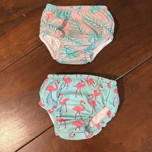 Hudson Baby - Set of 2 Swim Diapers - 6-12 months